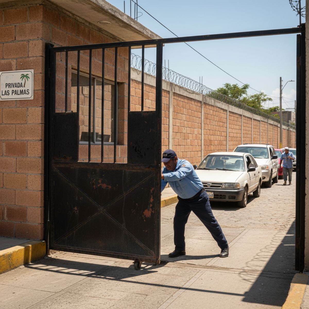 Antes de la instalación de Control de Acceso Automatizado